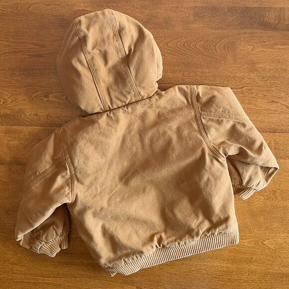 Carhartt tan canvas jacket 3T - Picture 10 of 10